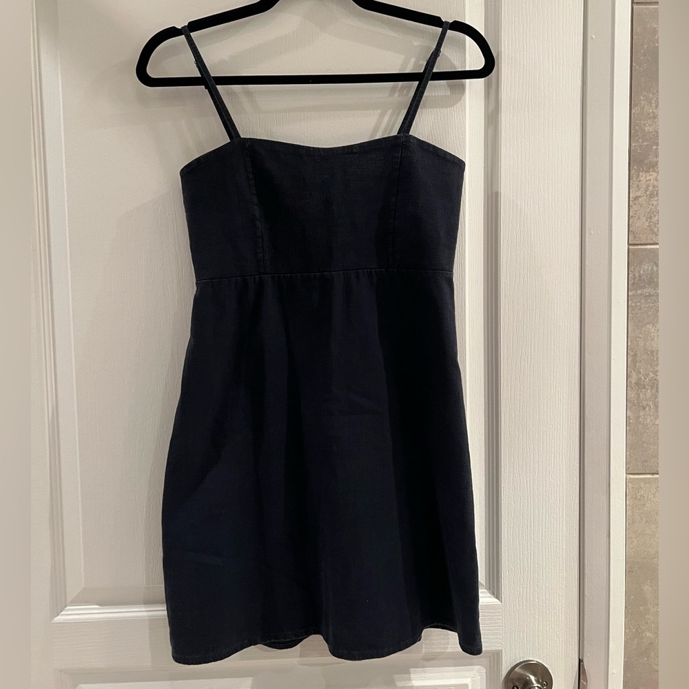 Navy Brandy Melville Babydoll Dress